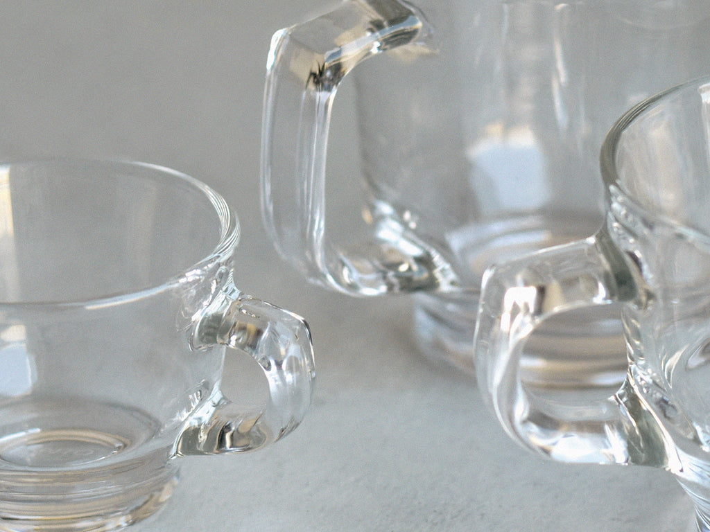 8.45oz Glass Coffee Cup Set