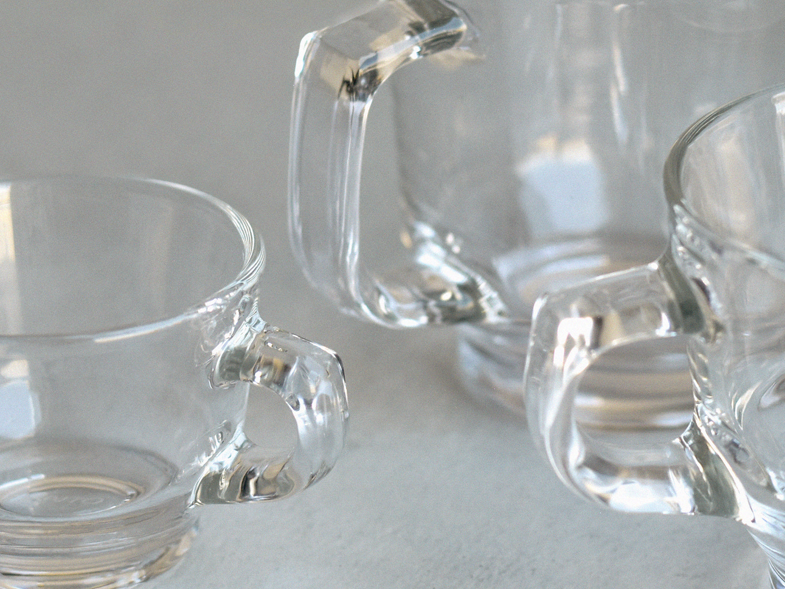 8.45oz Glass Coffee Cup Set