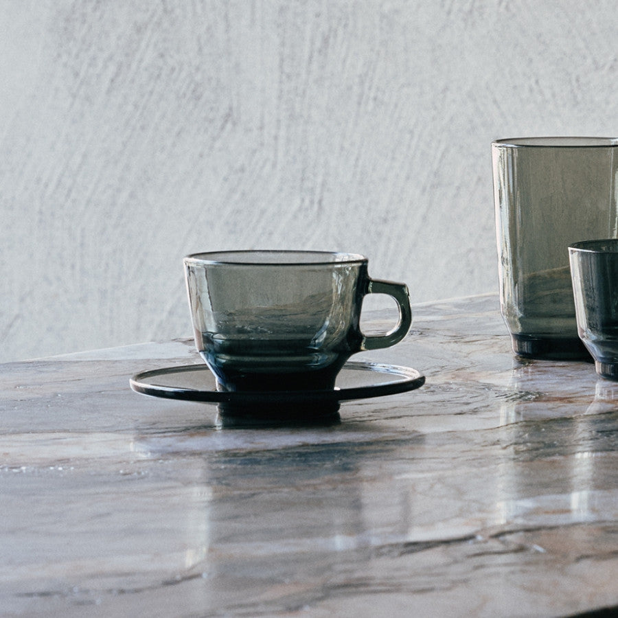 8.45oz Glass Coffee Cup Set