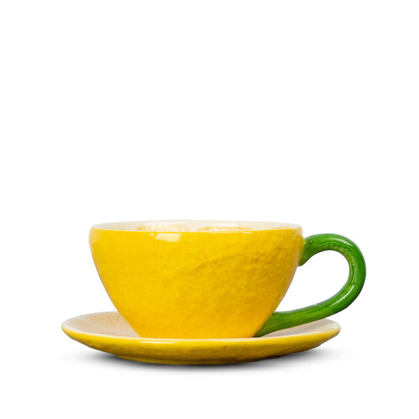 8.45 oz Lemon Coffee Cup Set