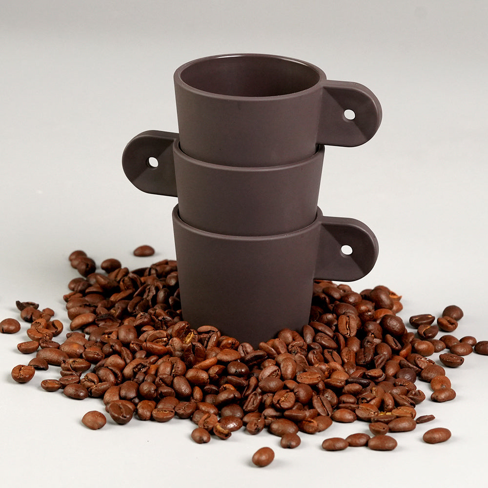 3.38oz Bamboo Fiber Coffee Cup