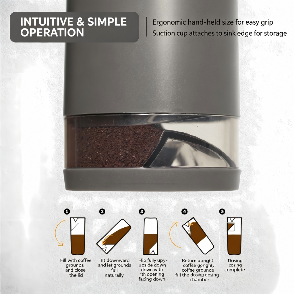 Coffee Powder Storage Measuring Cup