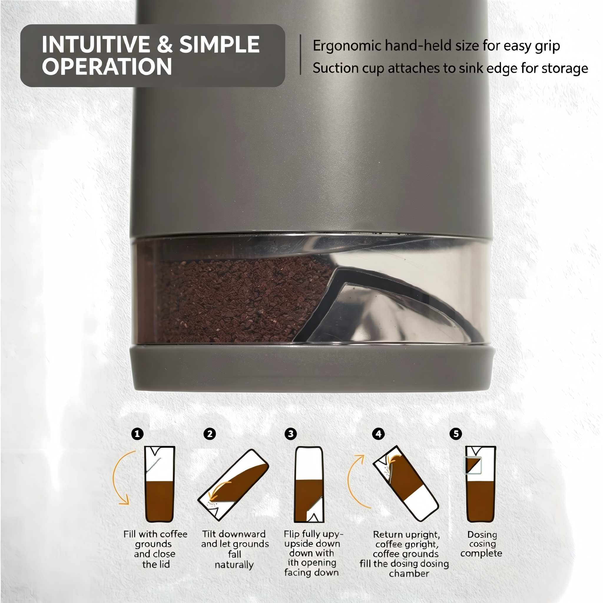 Coffee Powder Storage Measuring Cup