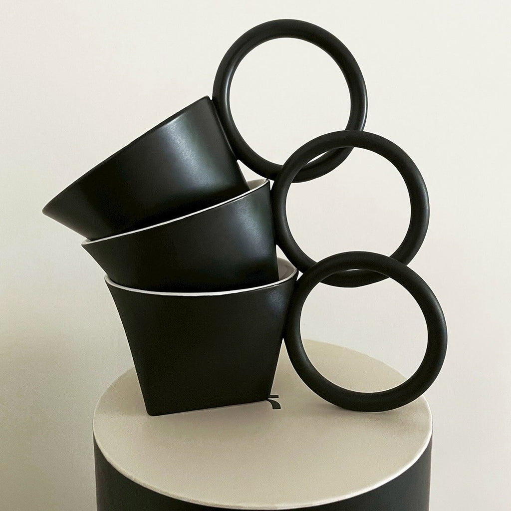 10 oz Earring-Style Coffee Cup