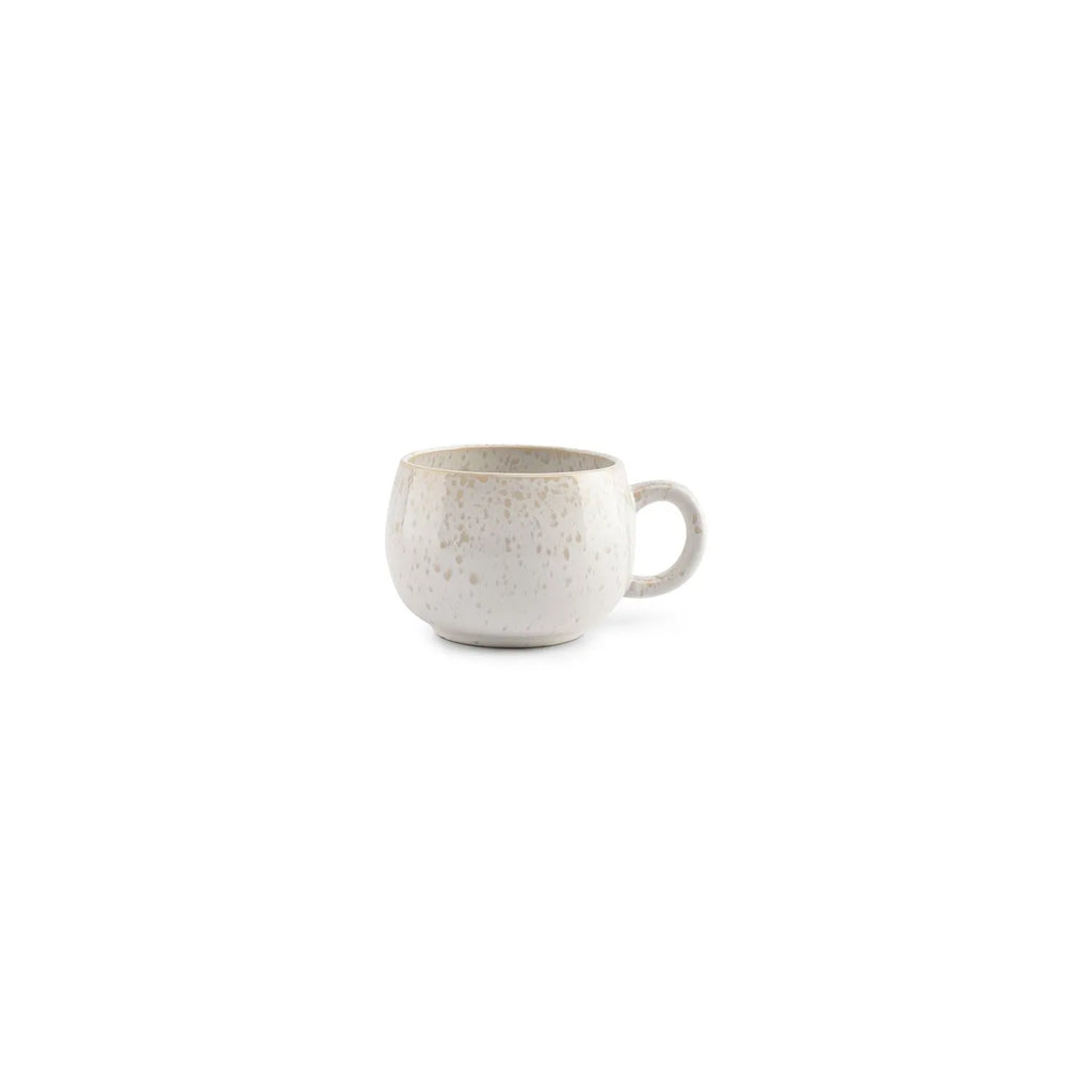 10.14oz Pearl Ceramic Coffee Cup Set